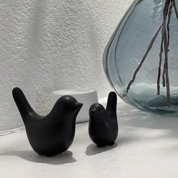 Small Animal Statues Home Decor Modern Style Birds Decorative For Office Desktop - Picture 1 of 14